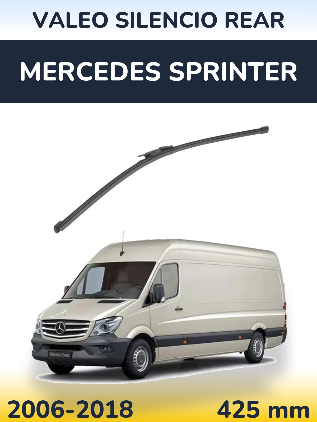 Задний дворник Valeo Silencio Rear 425 мм для Mercedes Sprinter 2006-2018