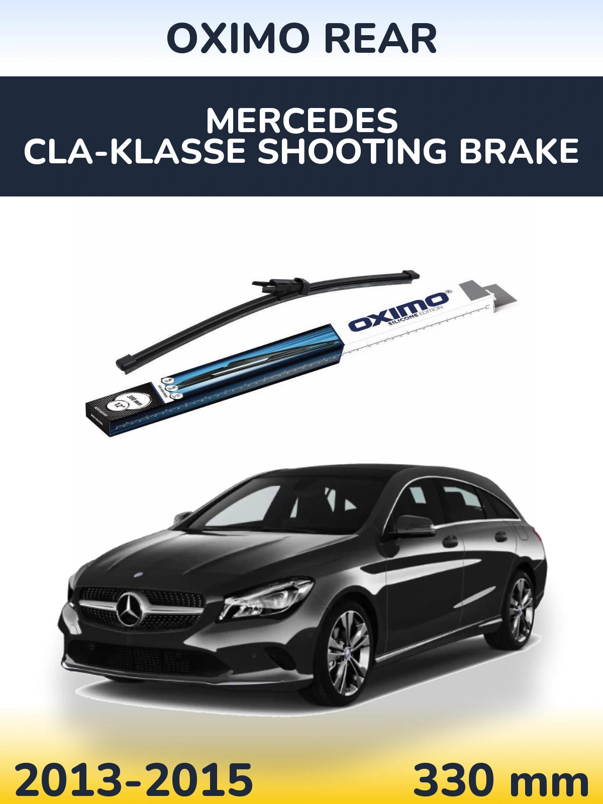 Задний дворник Oximo Rear 300 мм для Mercedes CLA-Klasse Shooting Brake 2013-2015