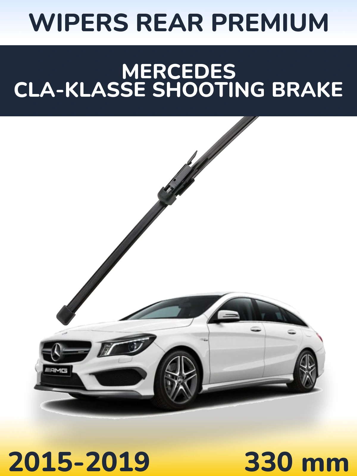 Задний дворник WIPERS REAR PREMIUM 330 мм для Mercedes CLA-Klasse Shooting Brake 2015-2019