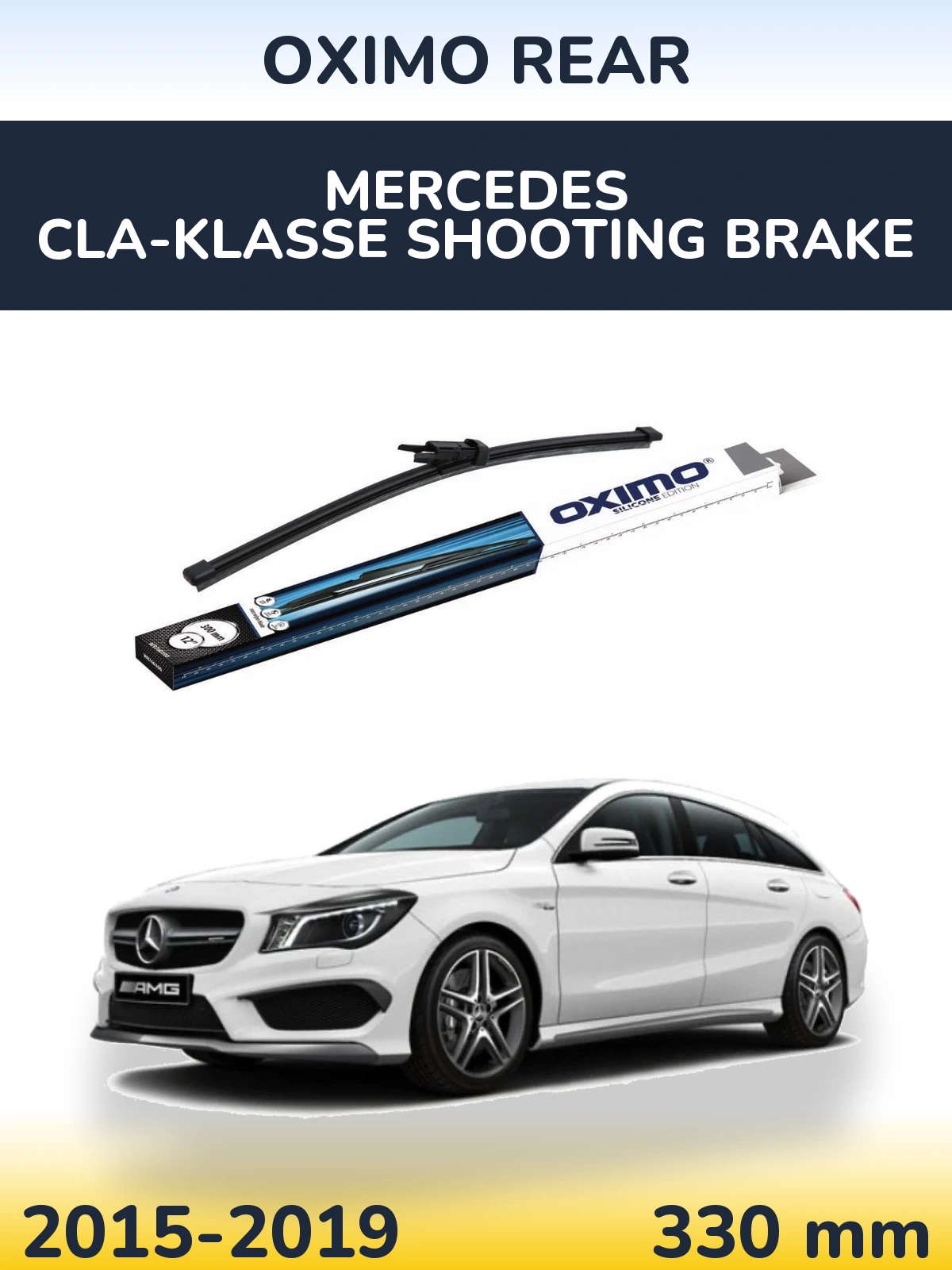 Задний дворник Oximo Rear 300 мм для Mercedes CLA-Klasse Shooting Brake 2015-2019