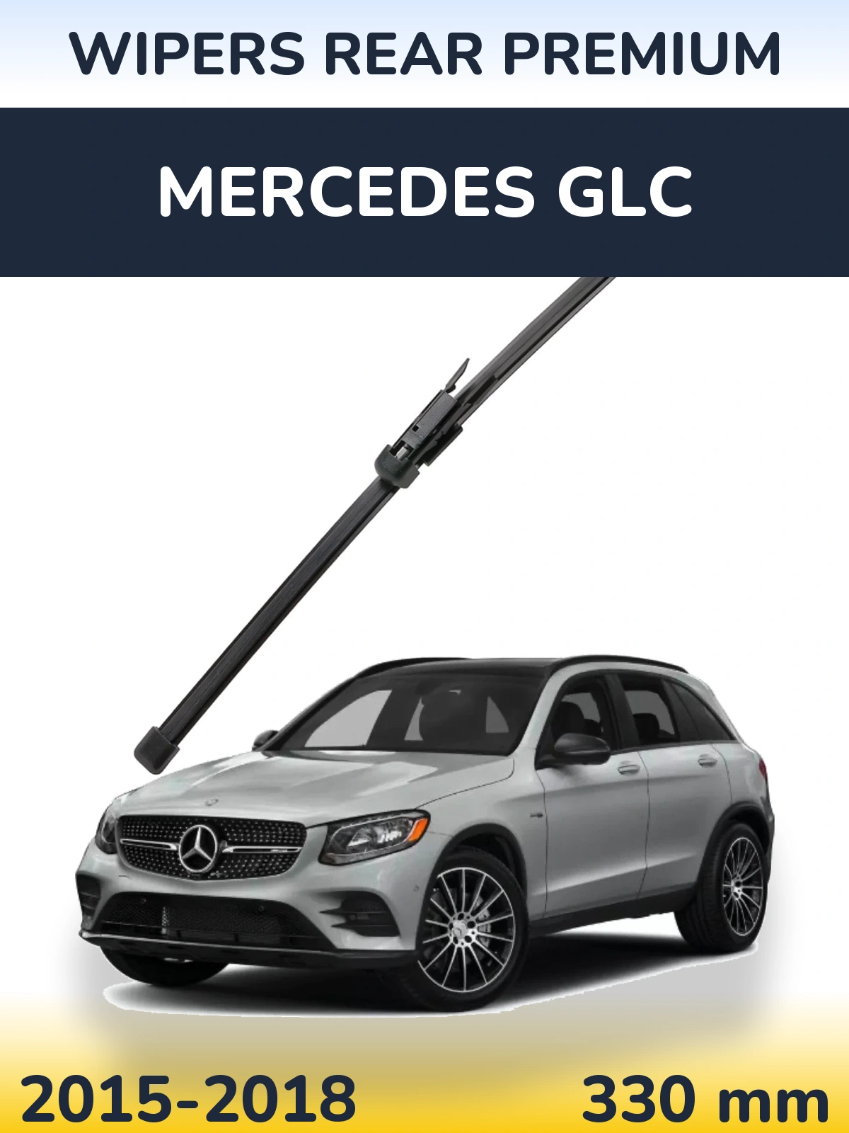 Tylna wycieraczka WIPERS REAR PREMIUM 330 mm do Mercedes GLC 2015-2018