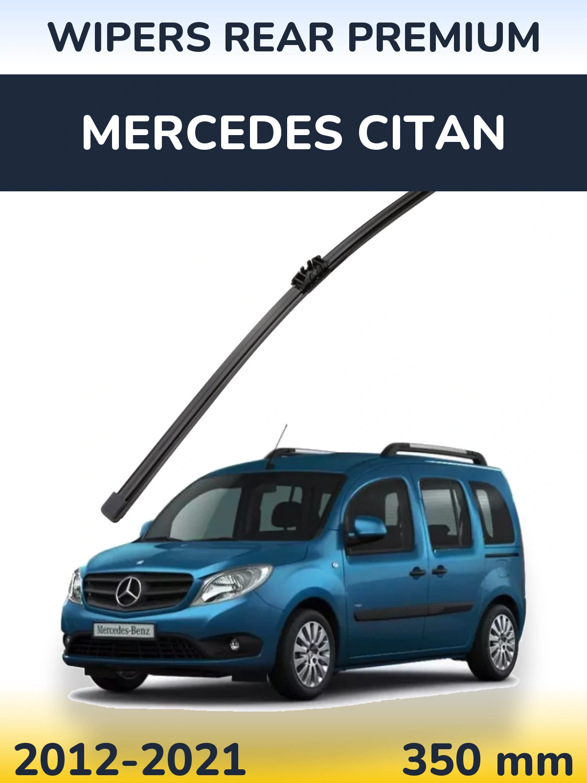 Tylna wycieraczka WIPERS REAR PREMIUM 350 mm do Mercedes Citan 2012-2021