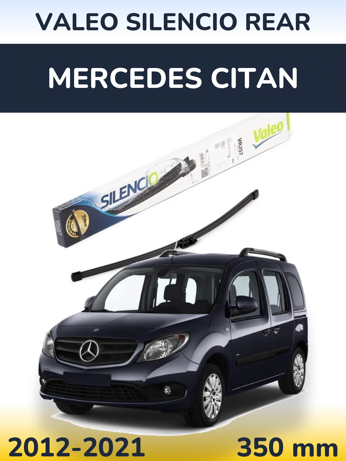 Tylna wycieraczka Valeo Silencio Rear 350 mm do Mercedes Citan 2012-2021