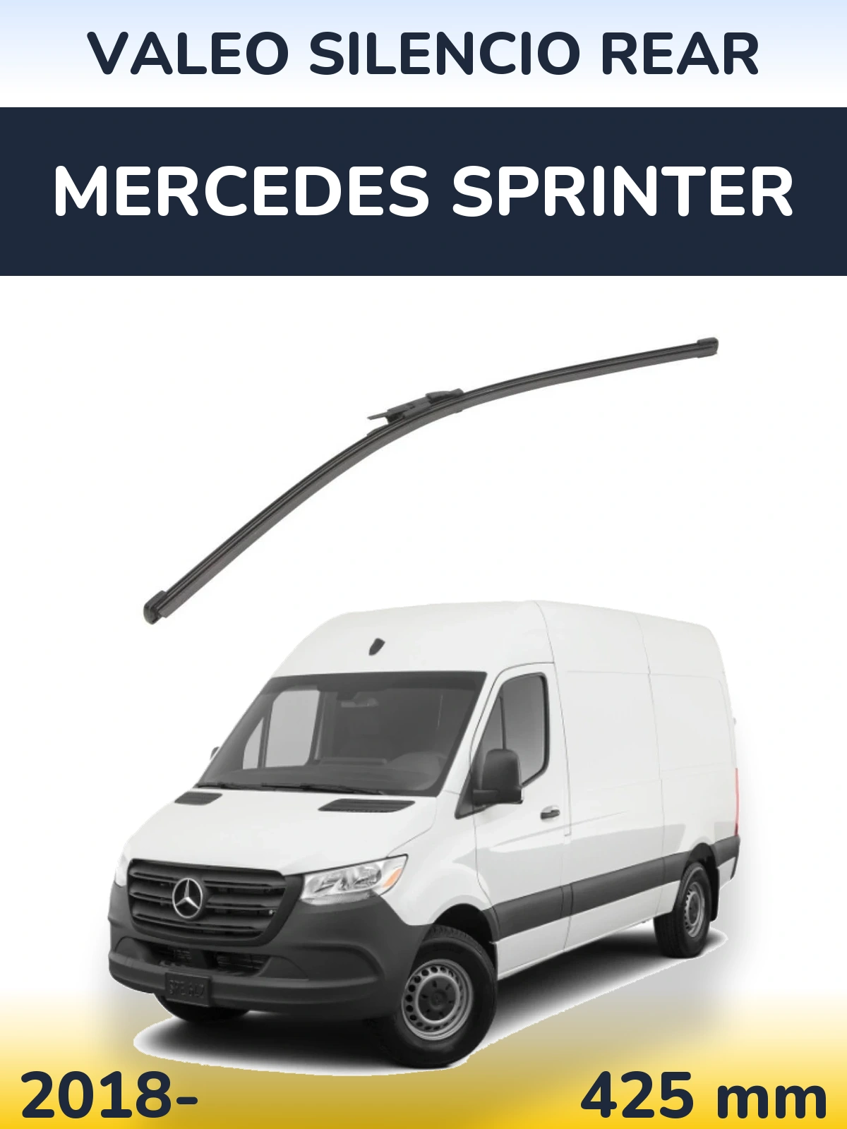 Tylna wycieraczka Valeo Silencio Rear 425 mm do Mercedes Sprinter 2018-2026