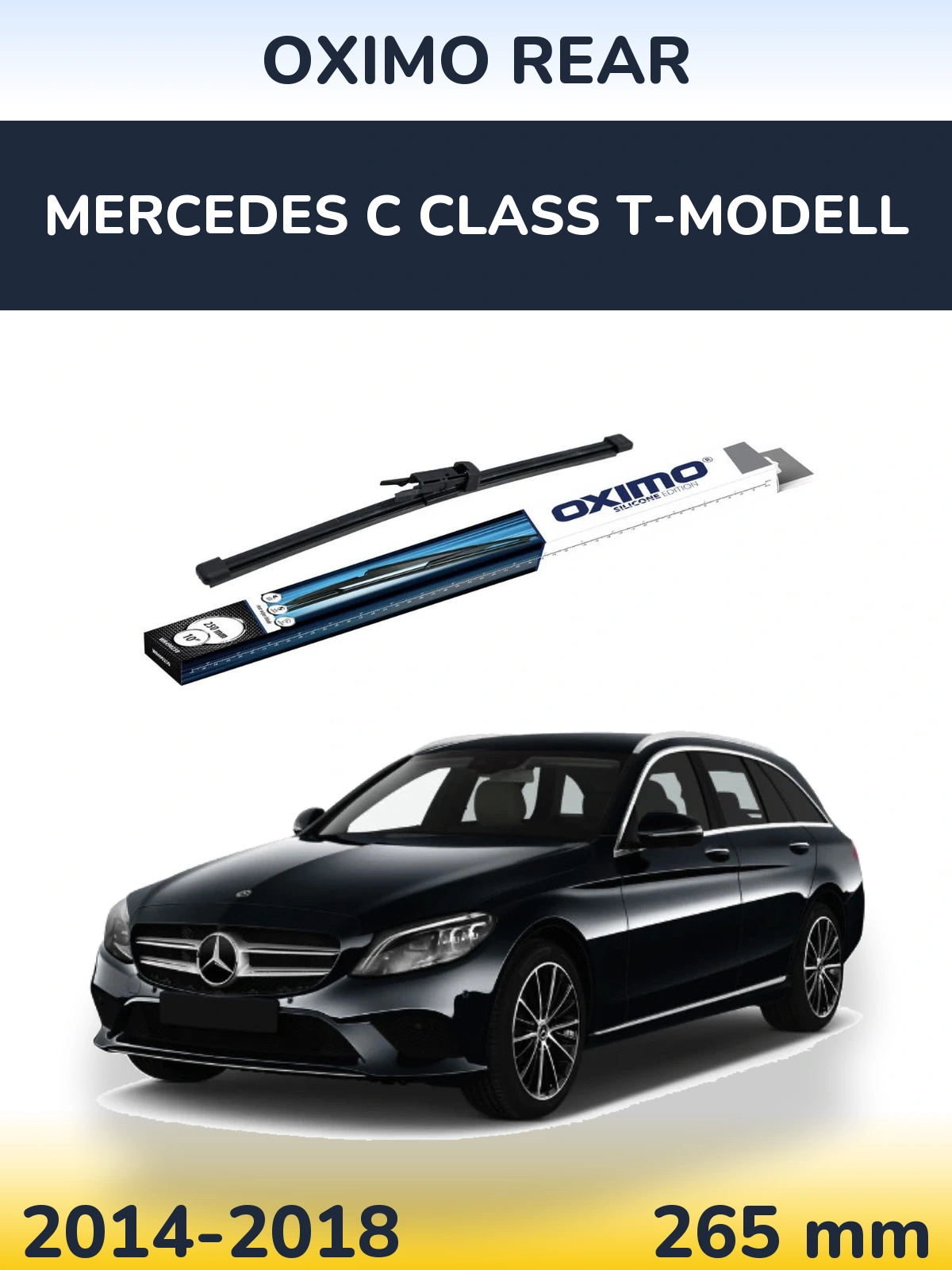 Tylna wycieraczka Oximo Rear 250 mm do Mercedes Klasa C T-Modell 2014-2018