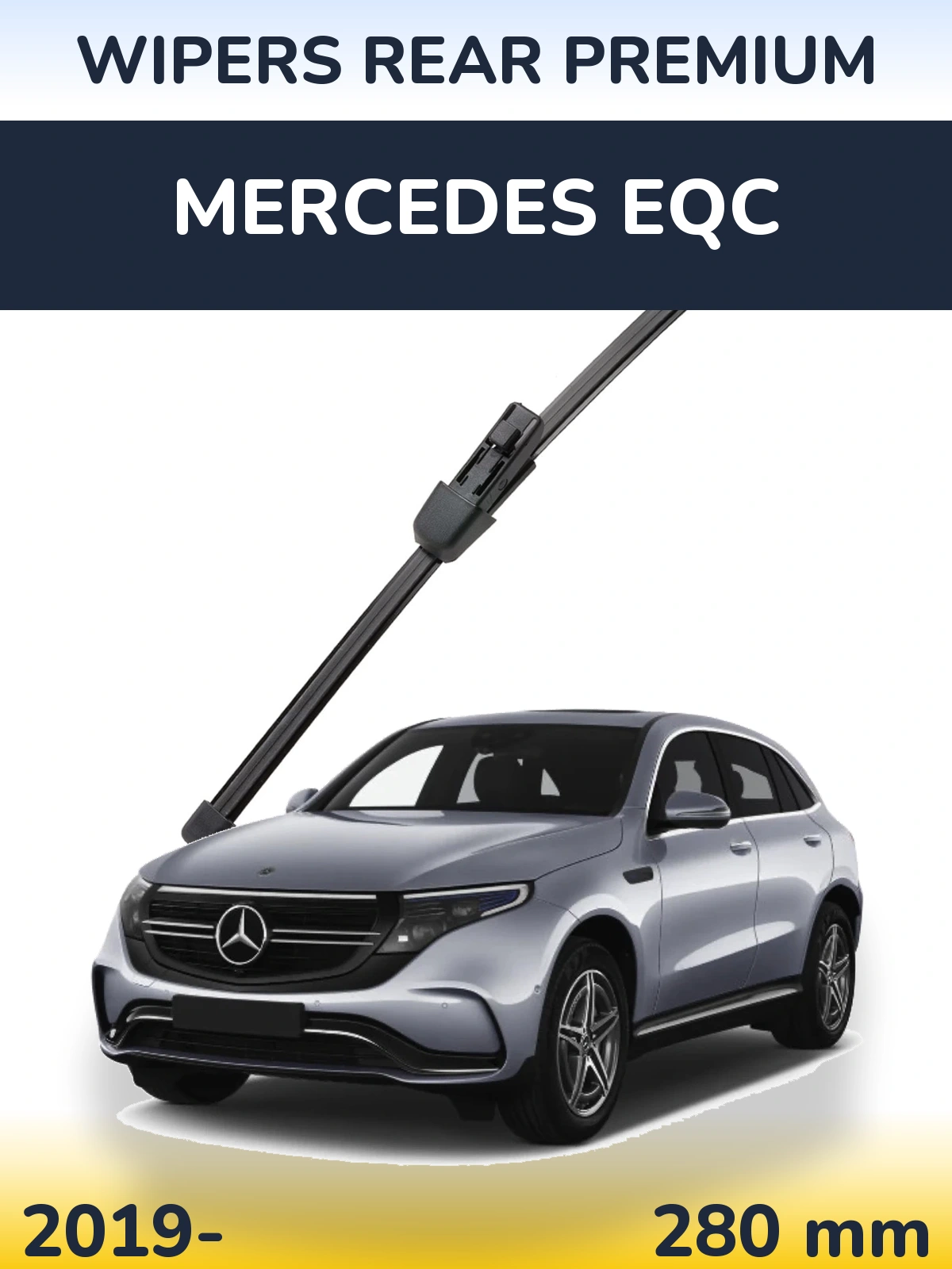 Задний дворник WIPERS REAR PREMIUM 280 мм для Mercedes EQC 2019-2026