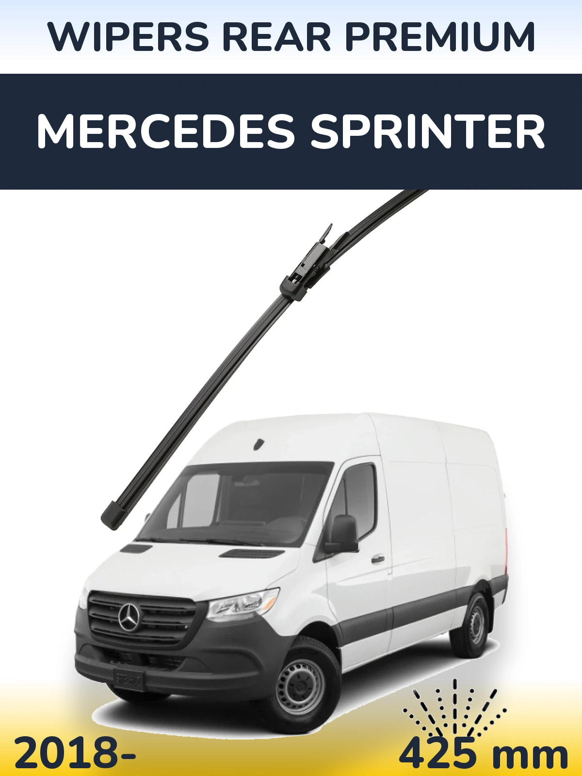 Tylna wycieraczka WIPERS REAR PREMIUM 425 mm do Mercedes Sprinter 2018-2026