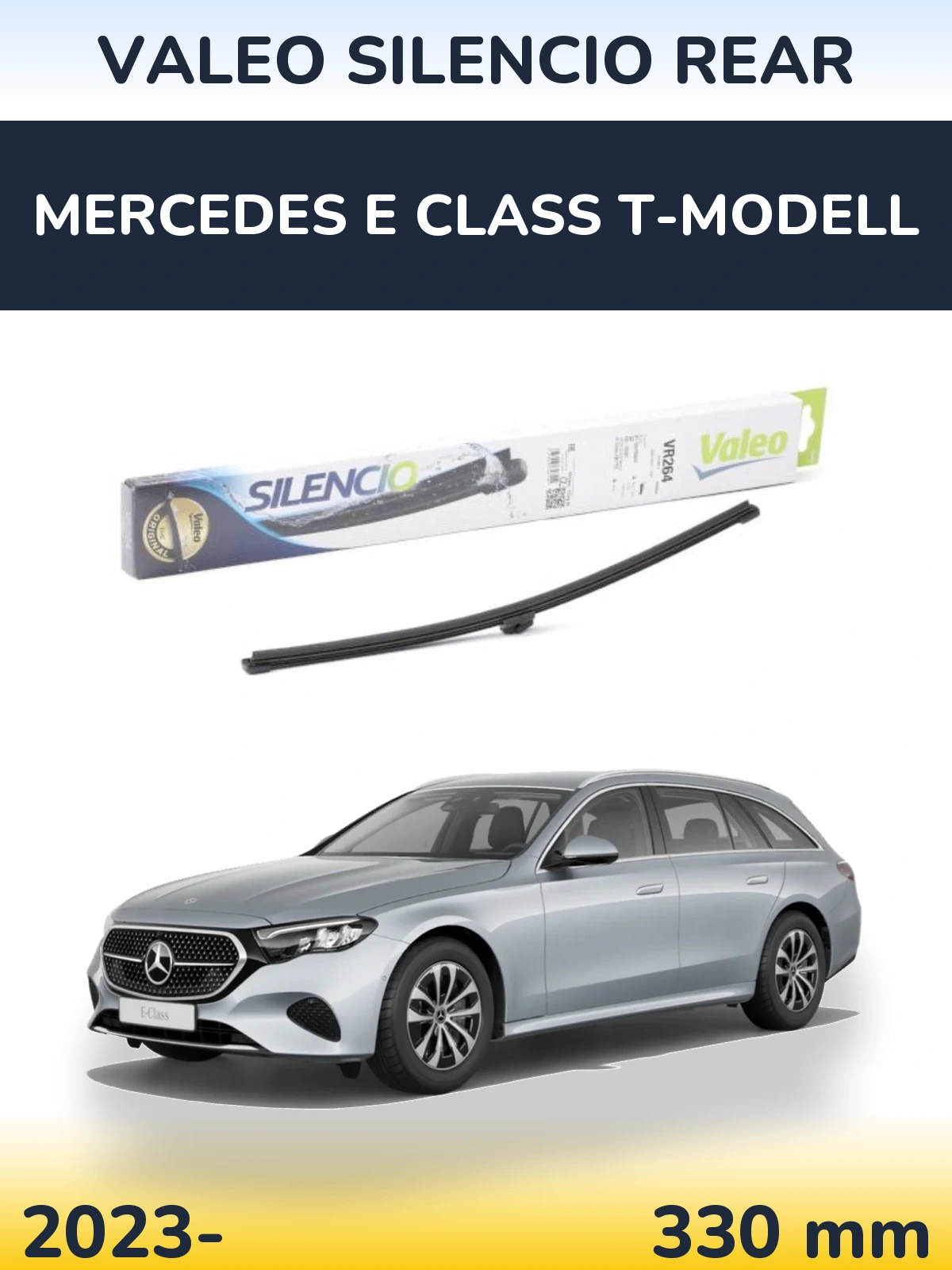 Tylna wycieraczka Valeo Silencio Rear 320 mm do Mercedes Klasa E T-Modell 2023-2026