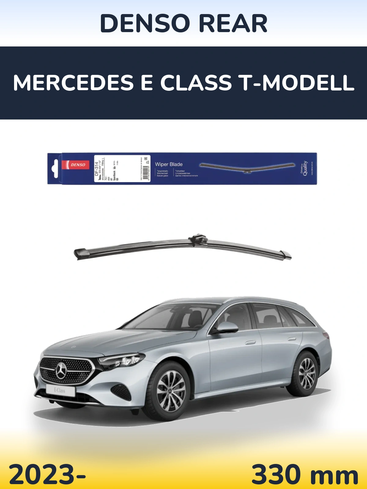 Tylna wycieraczka Denso Rear 320 mm do Mercedes Klasa E T-Modell 2023-2026