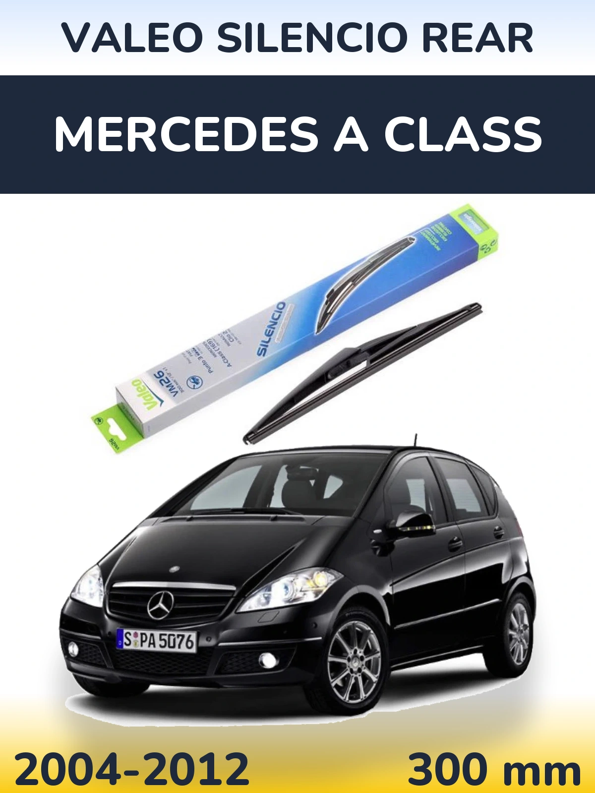 Tylna wycieraczka Valeo Silencio Rear 300 mm do Mercedes Klasa A 2004-2012