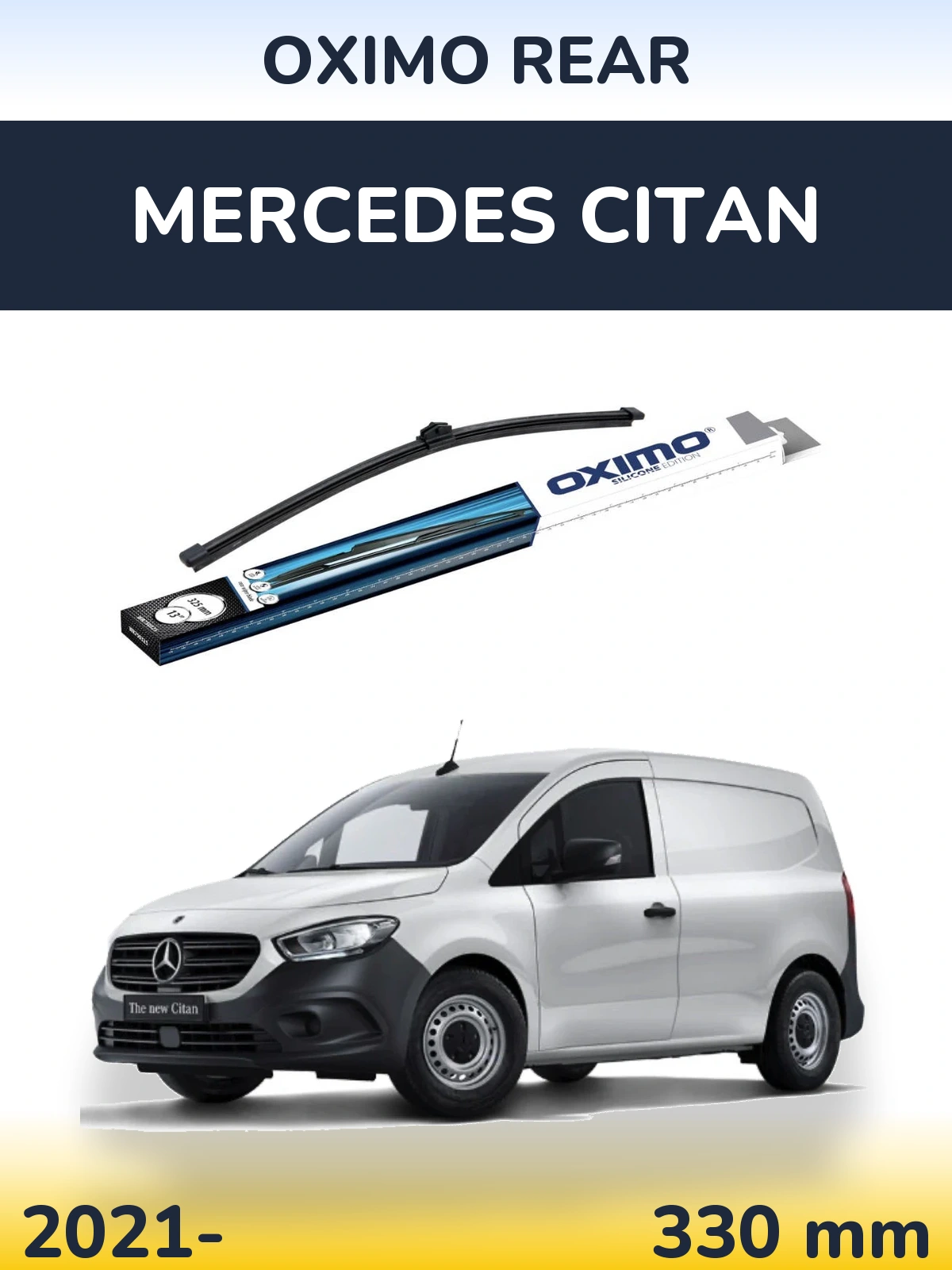 Tylna wycieraczka Oximo Rear 325 mm do Mercedes Citan 2021-2026