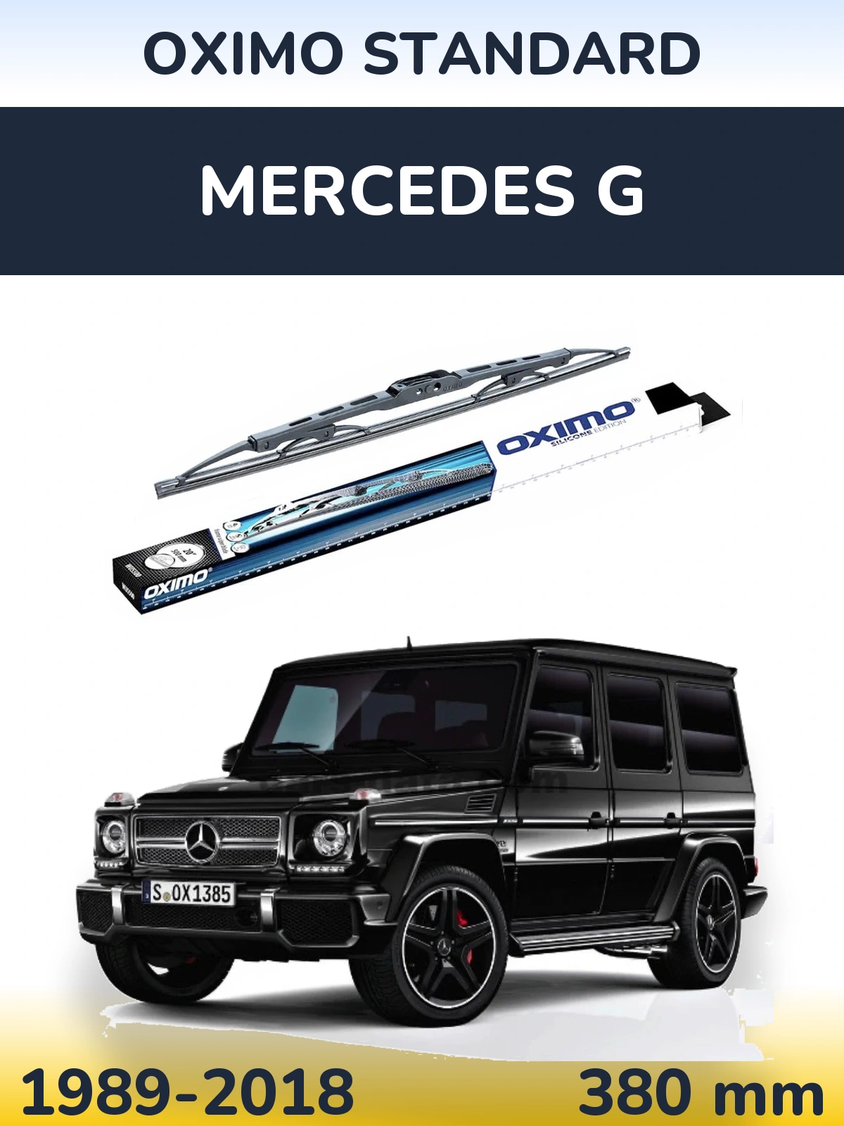 Tylna wycieraczka Oximo Standard 375 mm do Mercedes G 1989-2018