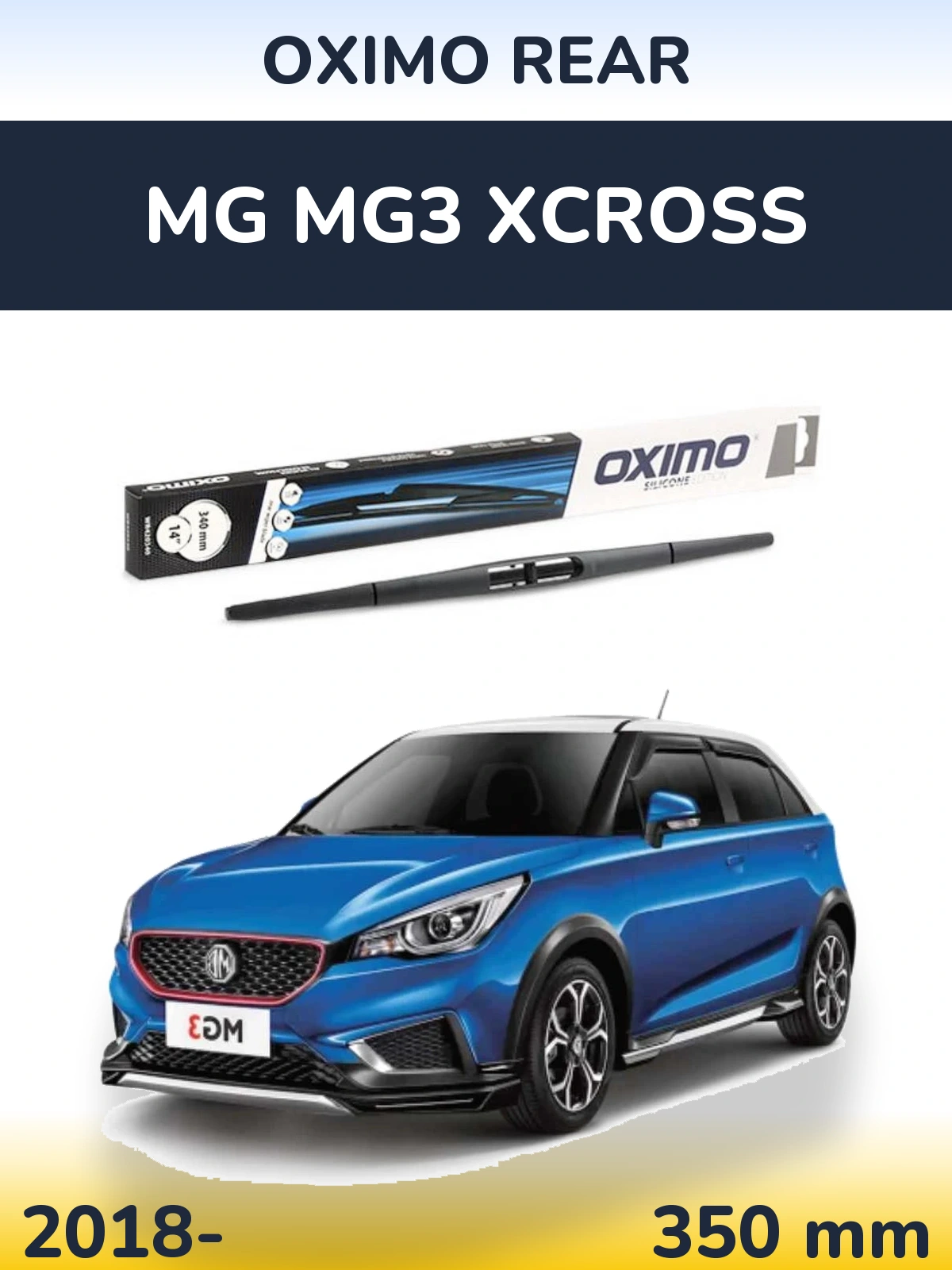 Tylna wycieraczka Oximo Rear 350 mm do MG MG3 Xcross 2018-2026