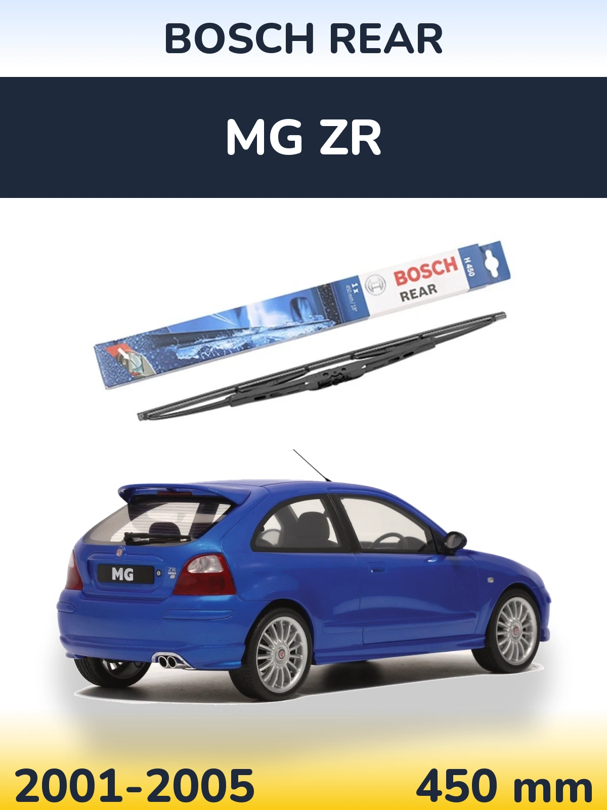 Tylna wycieraczka BOSCH Rear 450 mm do MG ZR 2001-2005