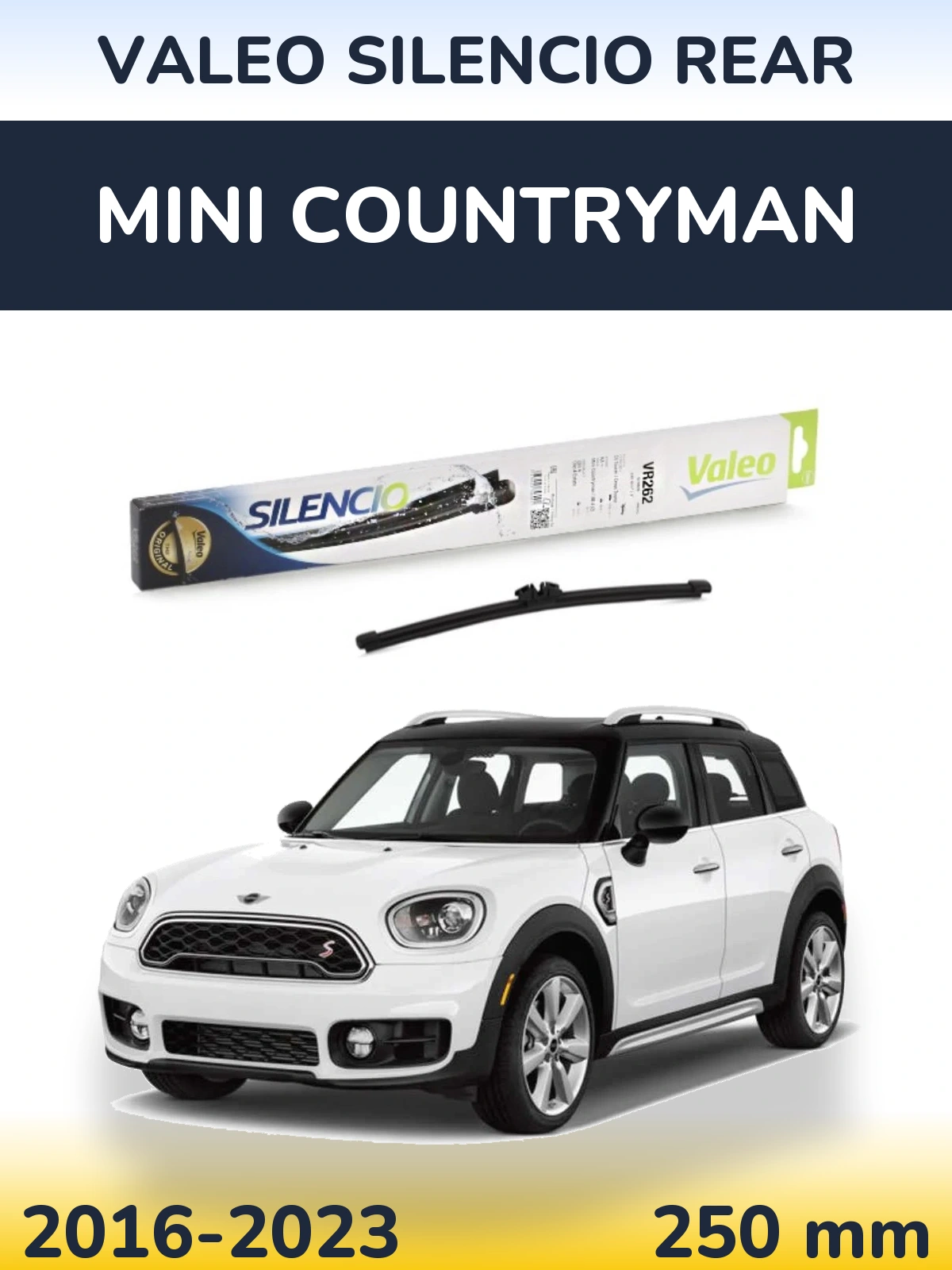 Tylna wycieraczka Valeo Silencio Rear 240 mm do MINI Countryman 2016-2023