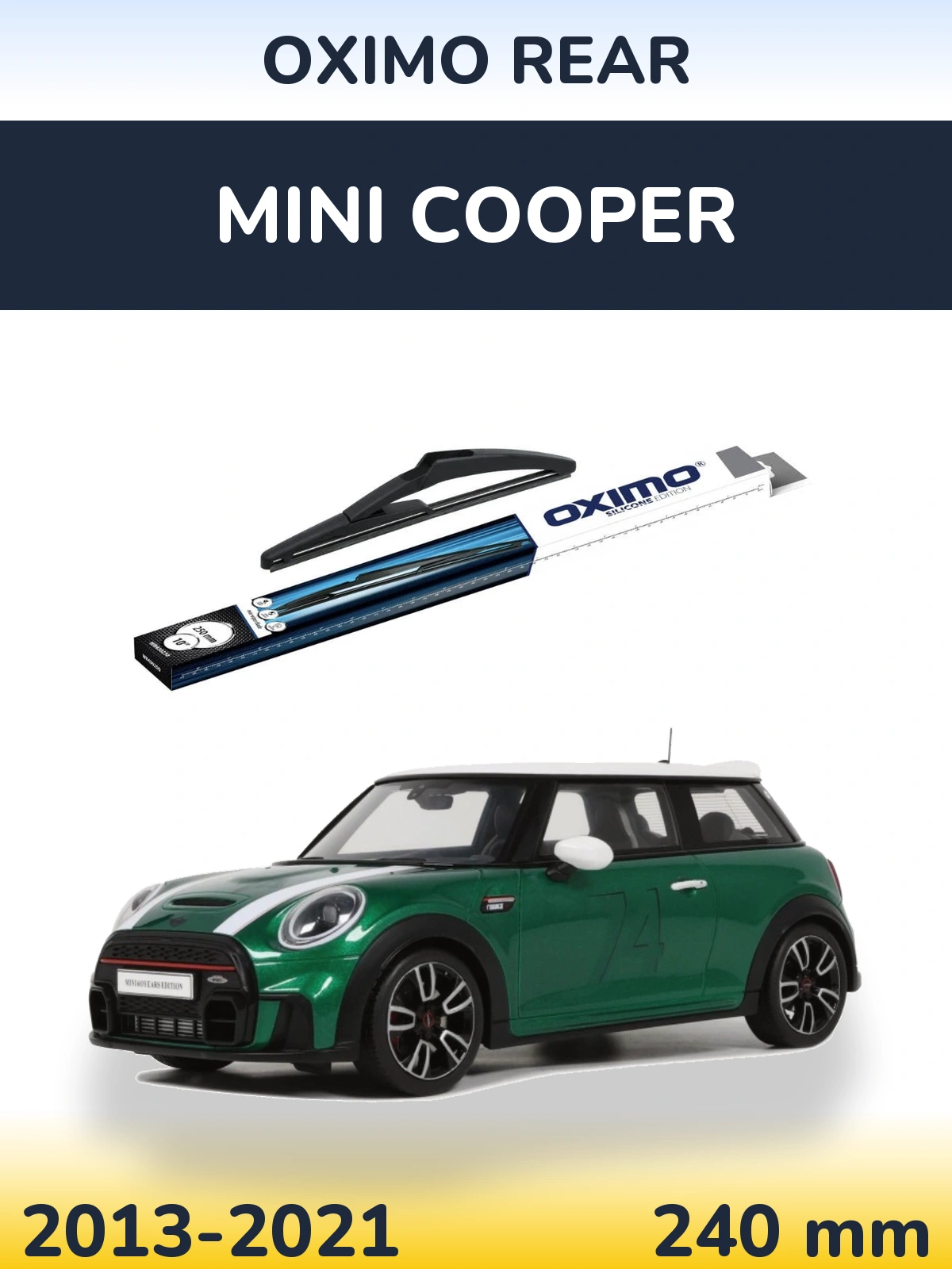 Задний дворник Oximo Rear 250 мм для MINI Cooper 2013-2021