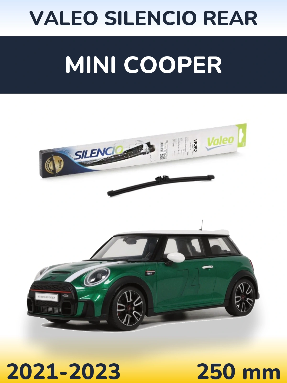 Tylna wycieraczka Valeo Silencio Rear 240 mm do MINI Cooper 2021-2023