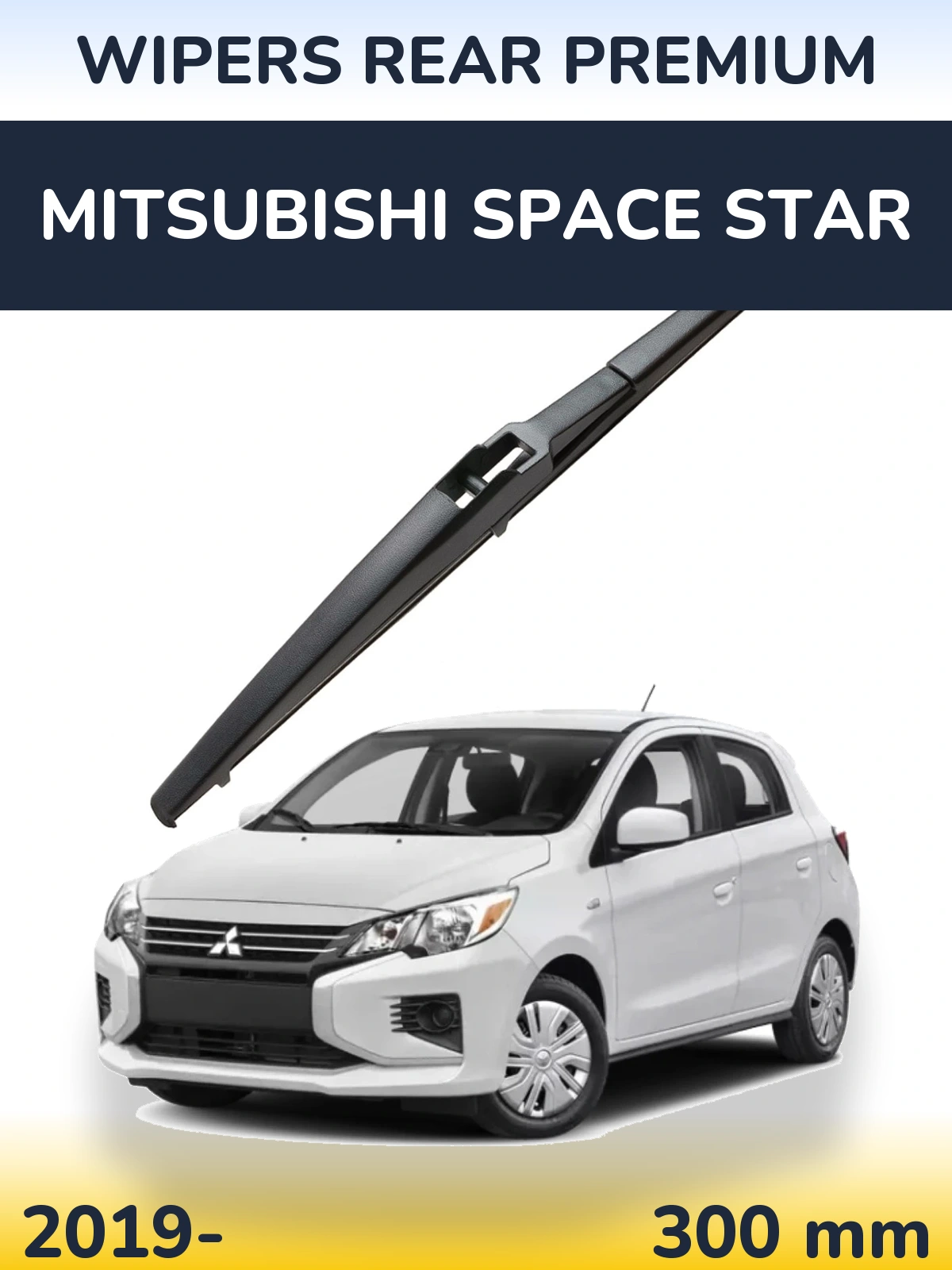 Tylna wycieraczka WIPERS REAR PREMIUM 300 mm do Mitsubishi Space Star 2019-2026