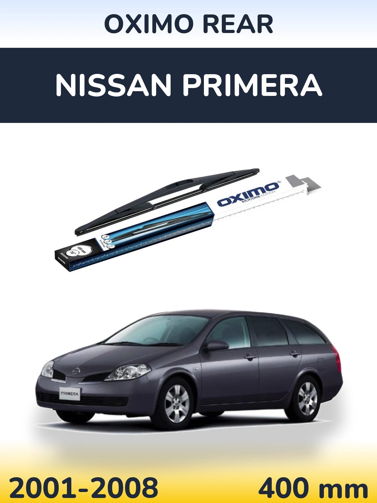 Задний дворник Oximo Rear 400 мм для Nissan Primera 2001-2008
