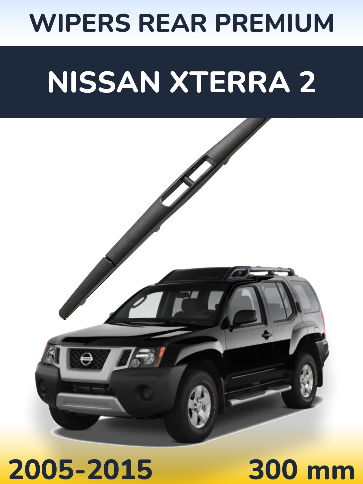 Tylna wycieraczka WIPERS REAR PREMIUM 300 mm do Nissan Xterra 2 2005-2015