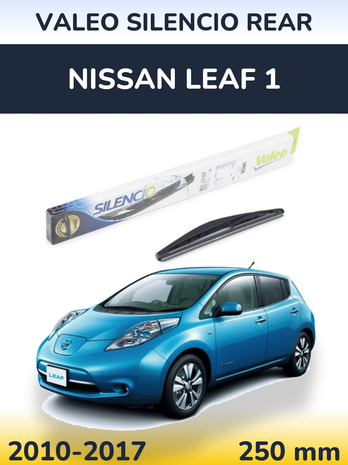 Tylna wycieraczka Valeo Silencio Rear 240 mm do Nissan Leaf 1 2010-2017