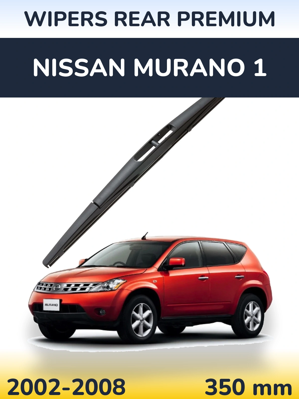 Tylna wycieraczka WIPERS REAR PREMIUM 350 mm do Nissan Murano 1 2002-2008