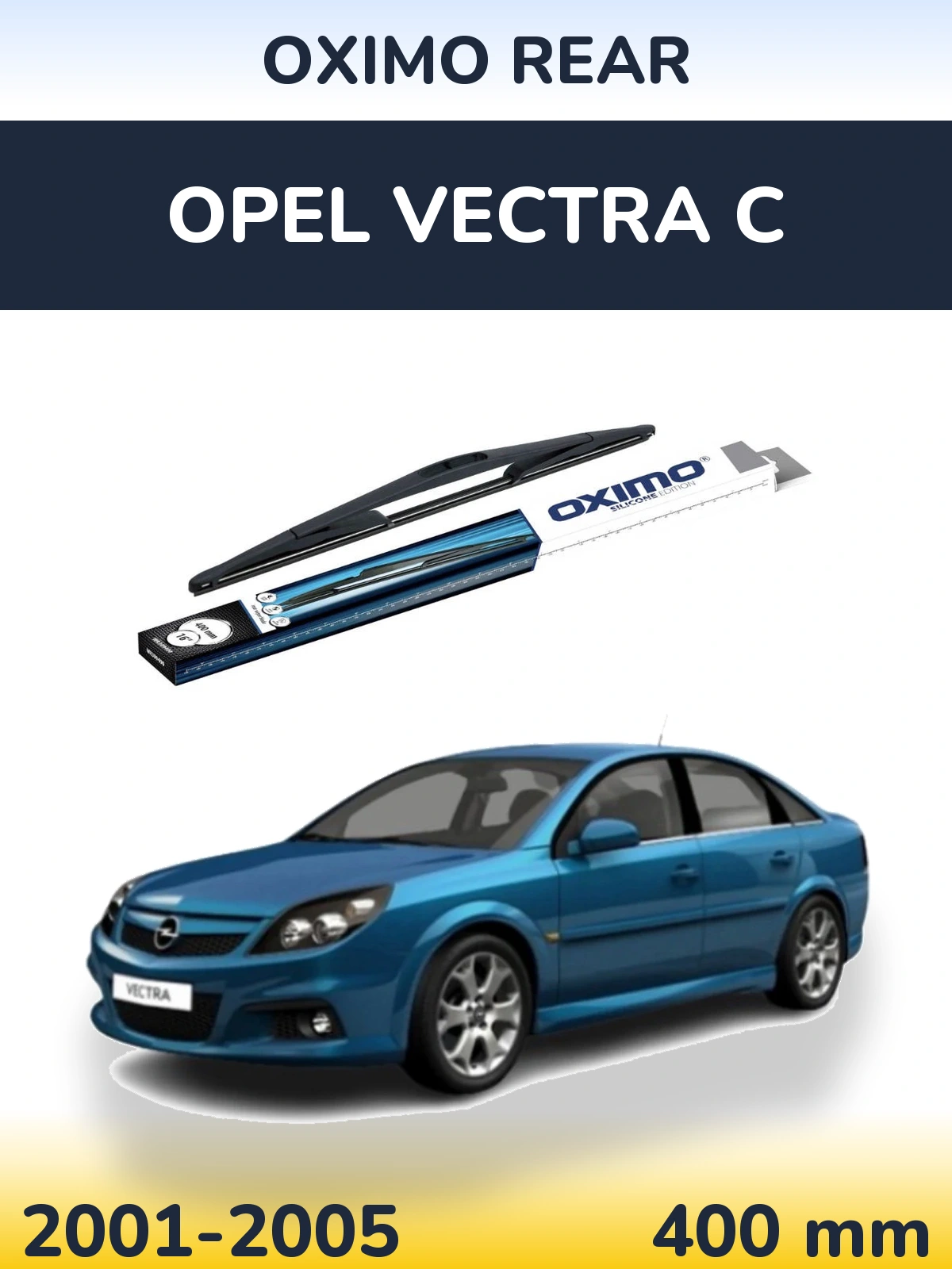 Задний дворник Oximo Rear 400 мм для Opel Vectra C 2001-2005