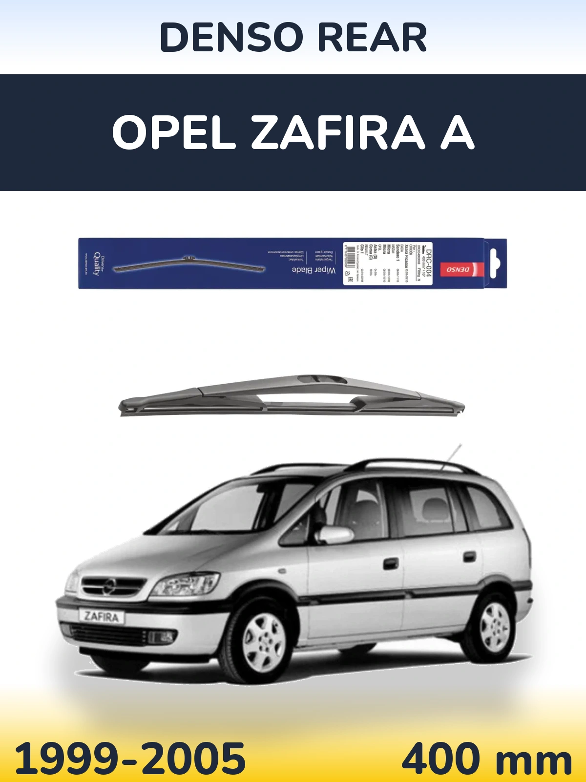 Tylna wycieraczka Denso Rear 400 mm do Opel Zafira A 1999-2005