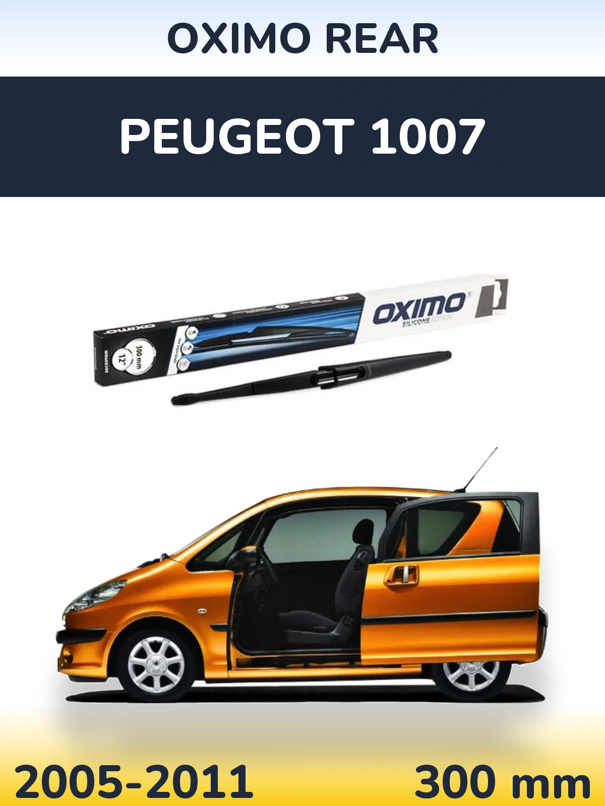 Tylna wycieraczka Oximo Rear 300 mm do Peugeot 1007 2005-2011