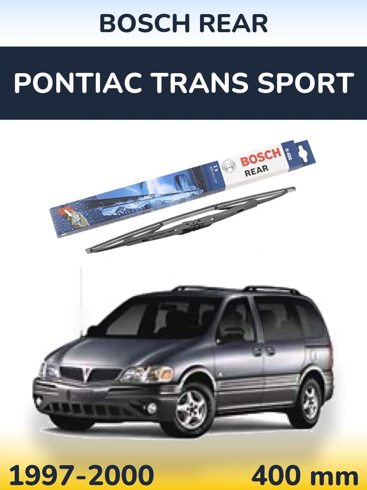 Tylna wycieraczka BOSCH Rear 400 mm do Pontiac Trans Sport 1997-2000