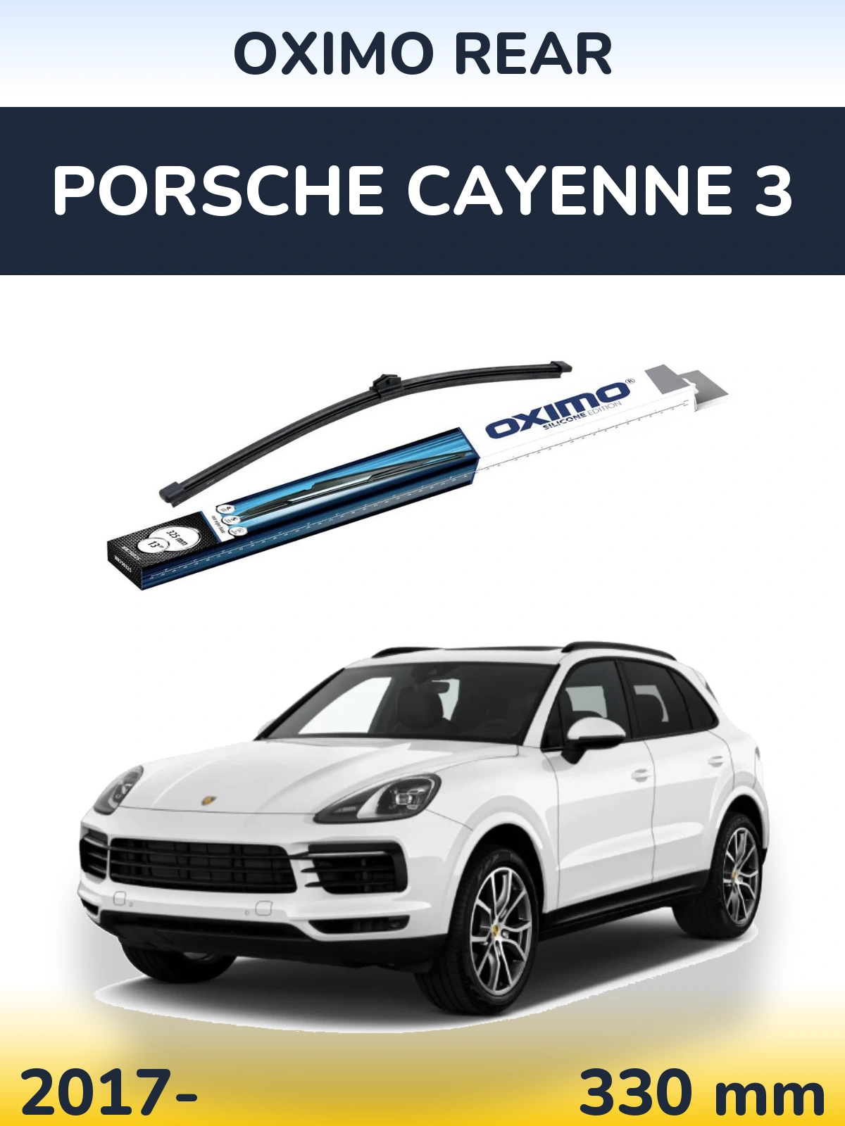 Tylna wycieraczka Oximo Rear 325 mm do Porsche Cayenne 3 2017-2026