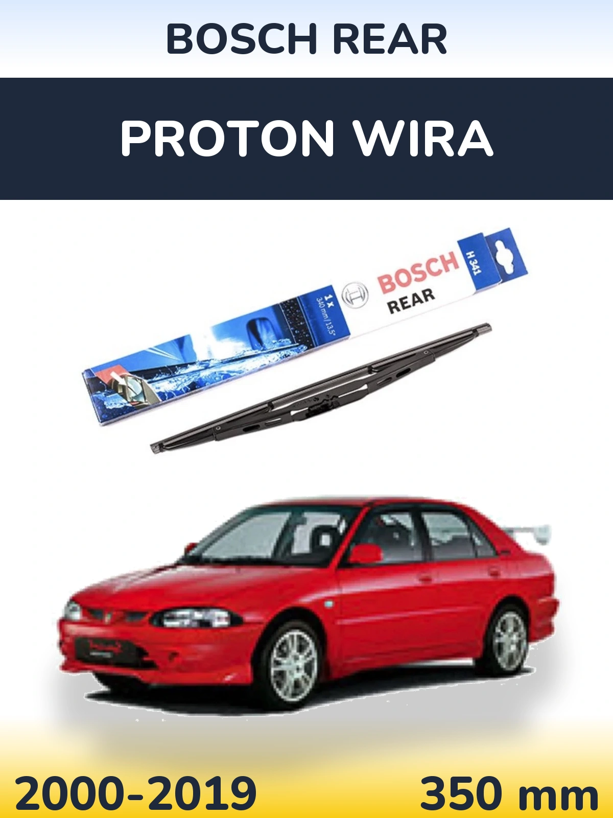 Tylna wycieraczka BOSCH Rear 340 mm do Proton Wira 2000-2019
