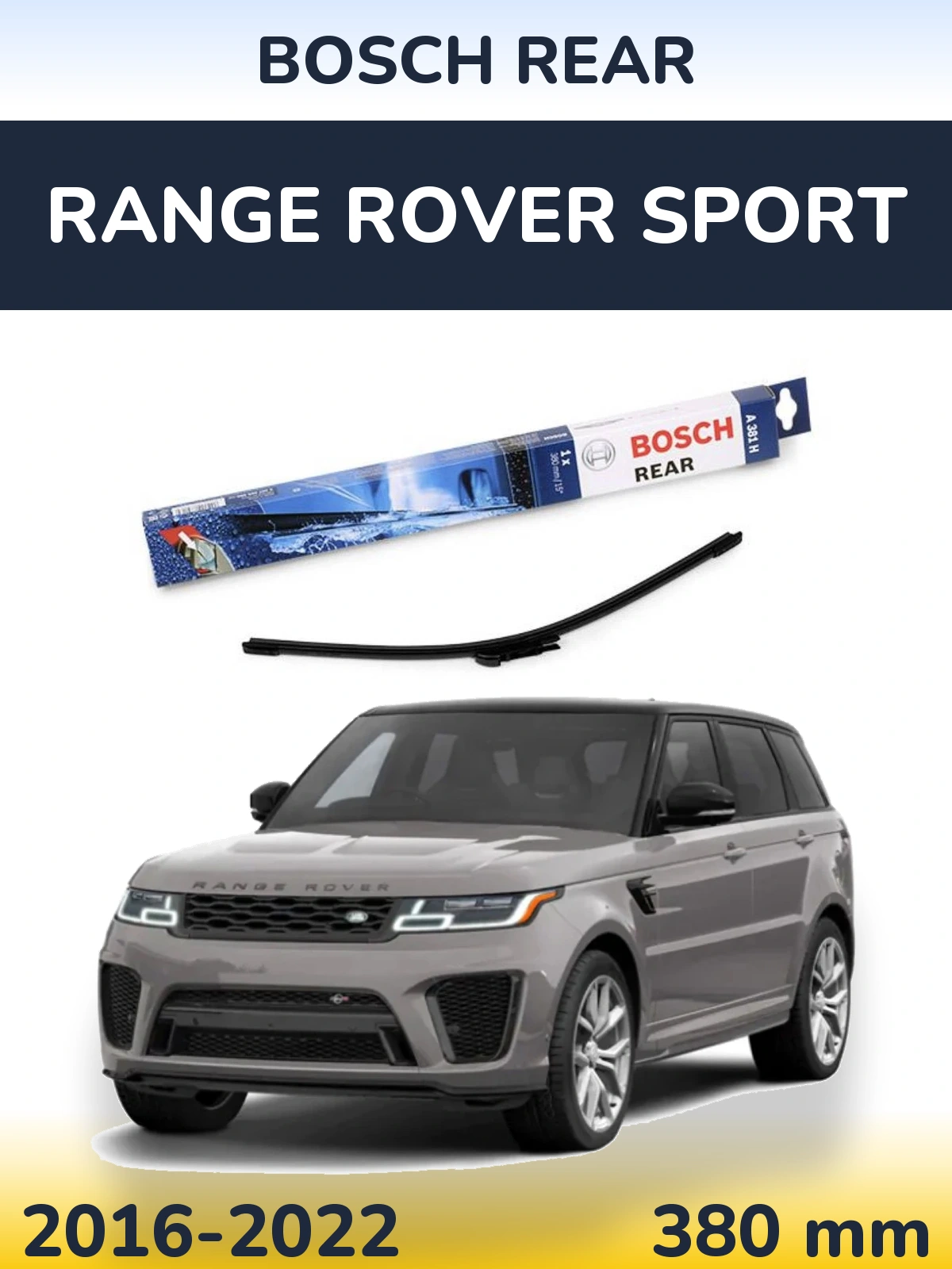 Tylna wycieraczka BOSCH Rear 380 mm do Range Rover Sport 2016-2022