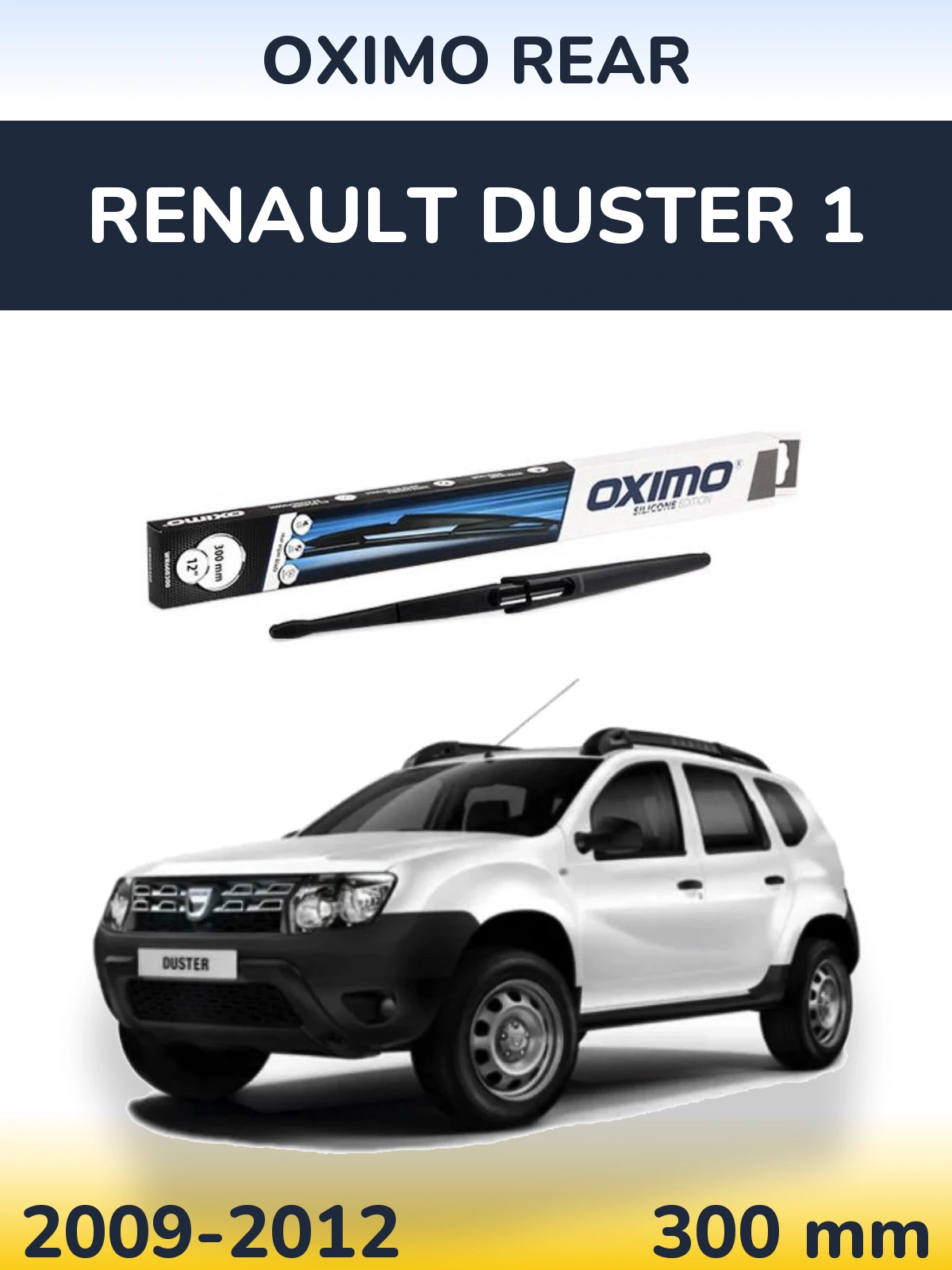Tylna wycieraczka Oximo Rear 300 mm do Renault Duster 1 2009-2012