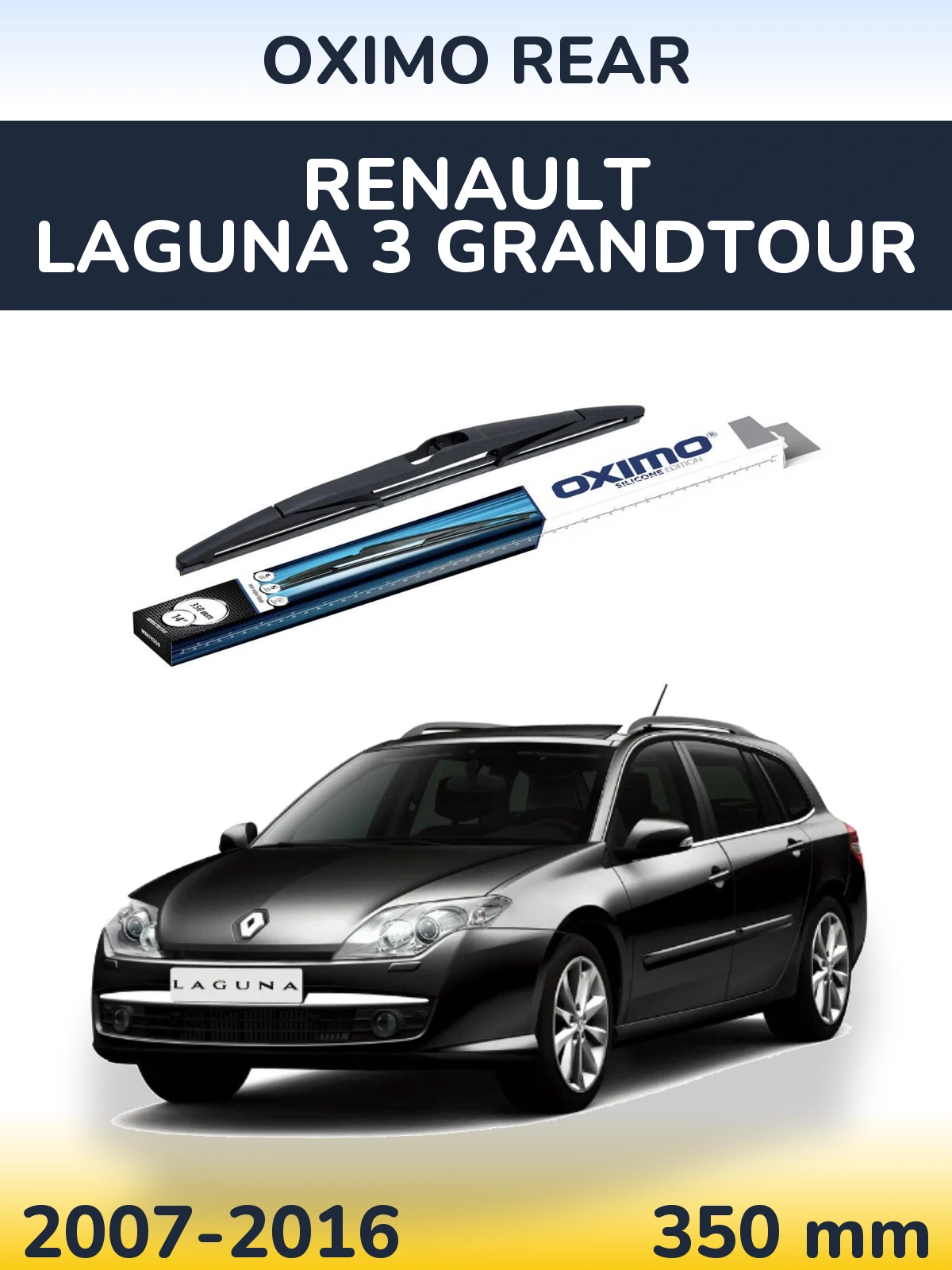 Tylna wycieraczka Oximo Rear 350 mm do Renault Laguna 3 Grandtour 2007-2016