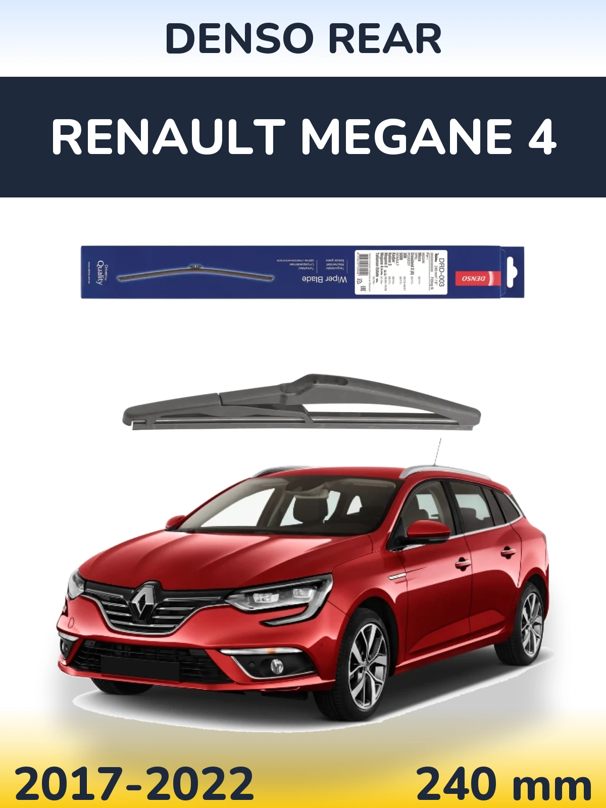 Tylna wycieraczka Denso Rear 240 mm do Renault Megane 4 2017-2022