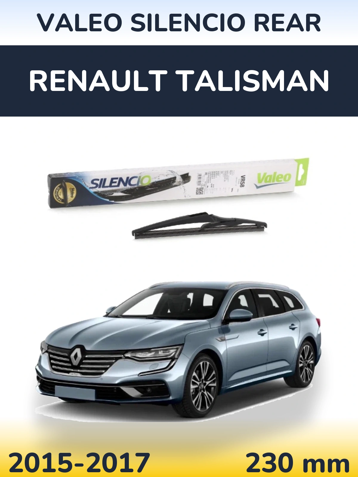 Tylna wycieraczka Valeo Silencio Rear 240 mm do Renault Talisman 2015-2017