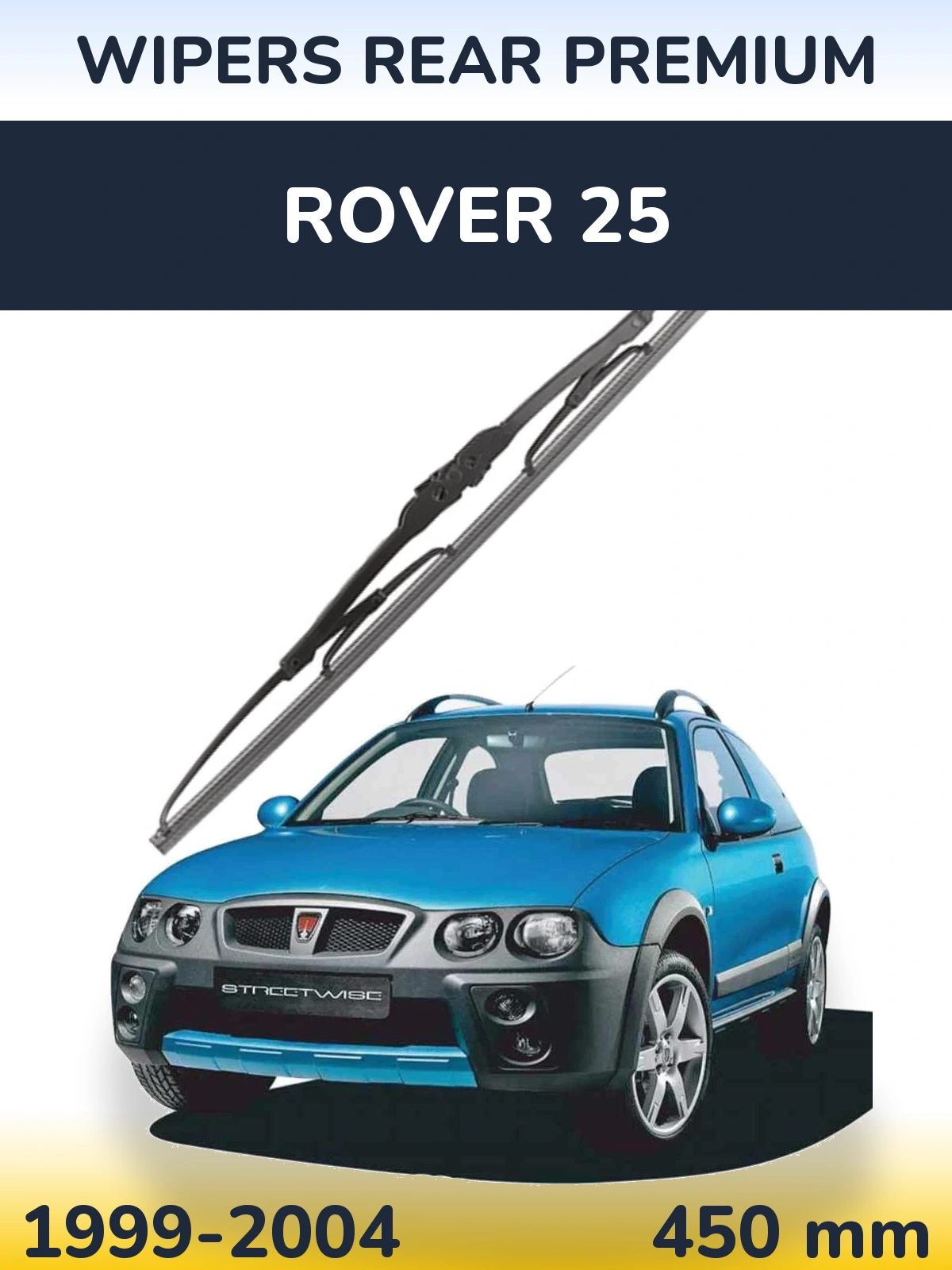 Задний дворник WIPERS REAR PREMIUM 450 мм для Rover 25 1999-2004