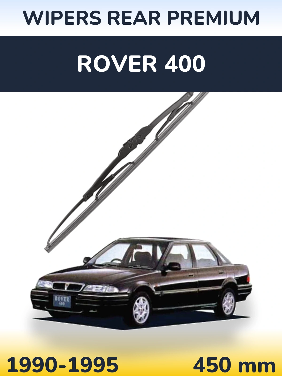 Задний дворник WIPERS REAR PREMIUM 450 мм для Rover 400 1990-1995