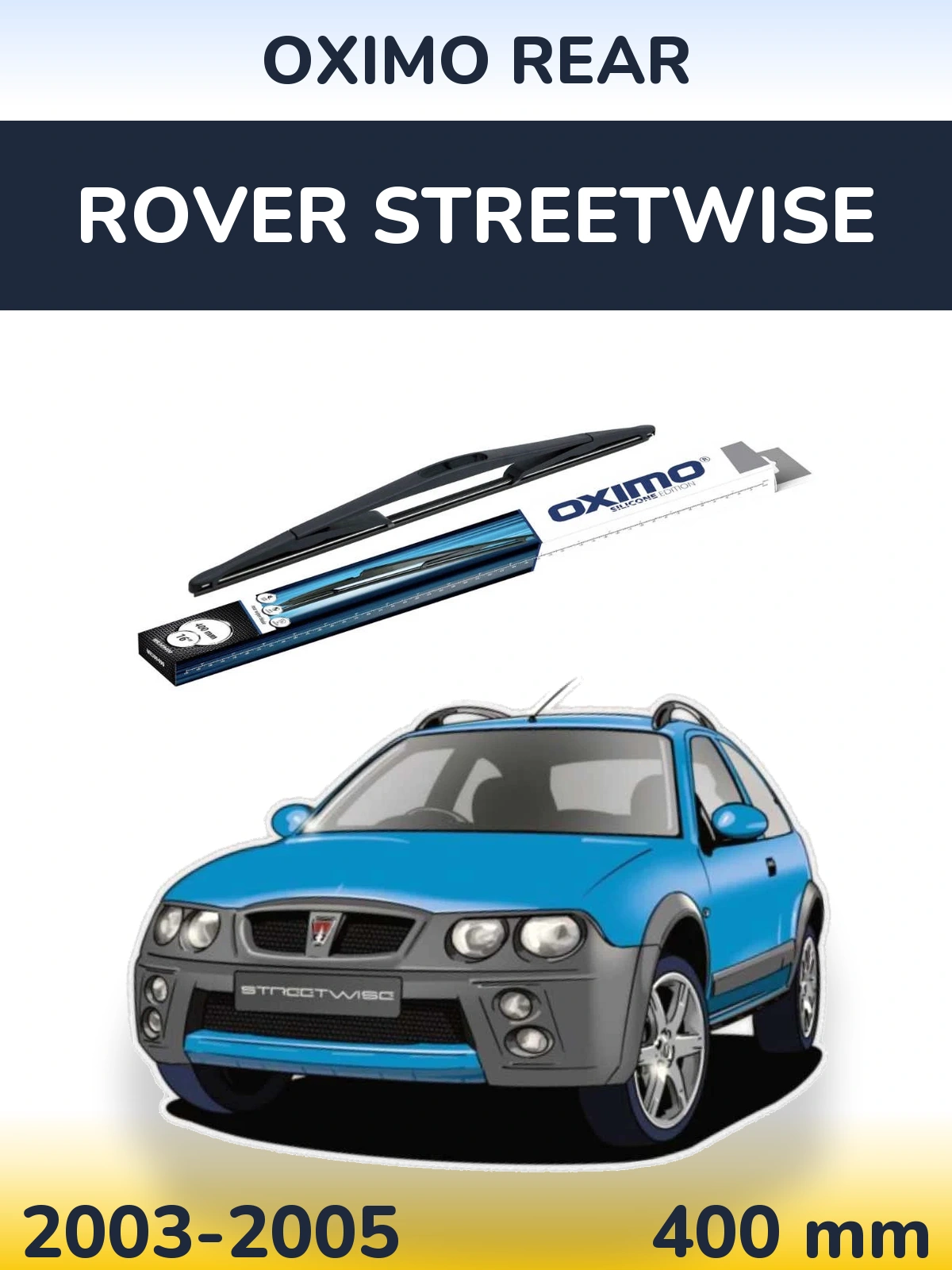 Tylna wycieraczka Oximo Rear 400 mm do Rover Streetwise 2003-2005
