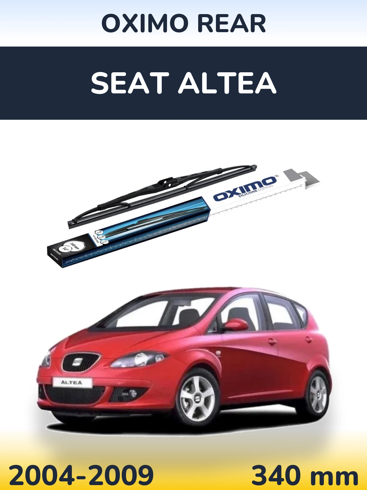 Tylna wycieraczka Oximo Rear 340 mm do SEAT Altea 2004-2009