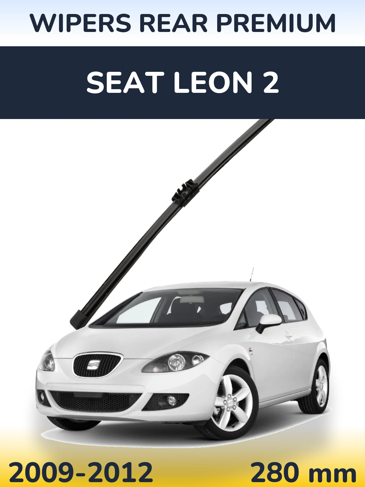 Задний дворник WIPERS REAR PREMIUM 280 мм для SEAT Leon 2 2009-2012
