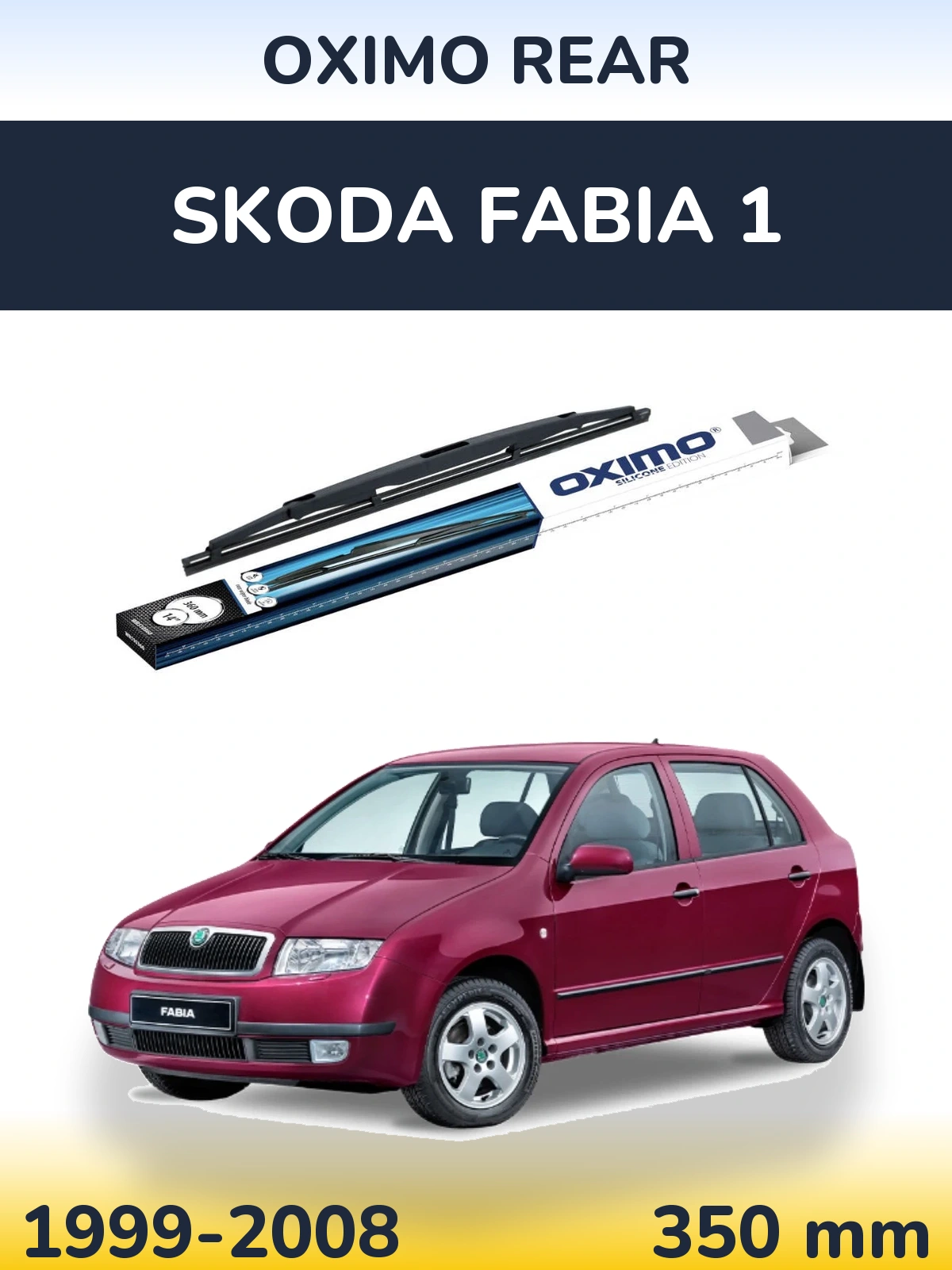 Tylna wycieraczka Oximo Rear 360 mm do Skoda Fabia 1 1999-2008