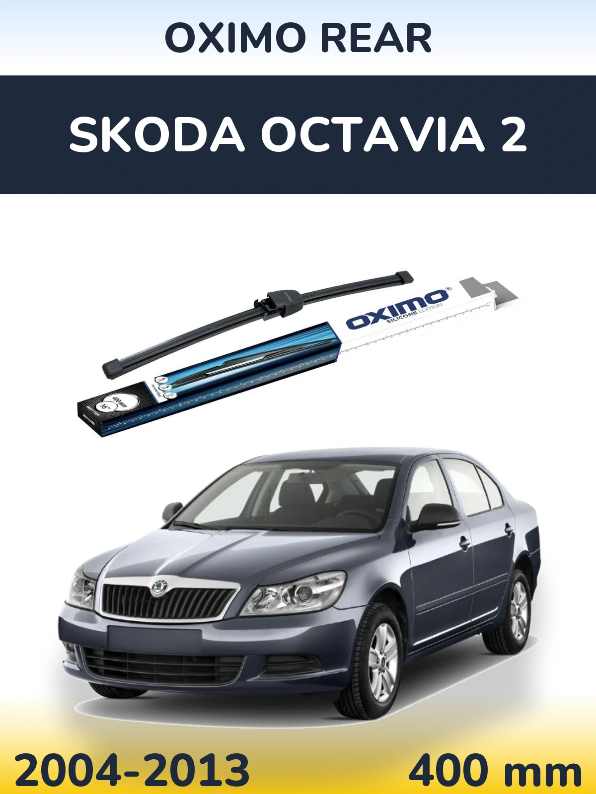 Tylna wycieraczka Oximo Rear 400 mm do Skoda Octavia 2 2004-2013