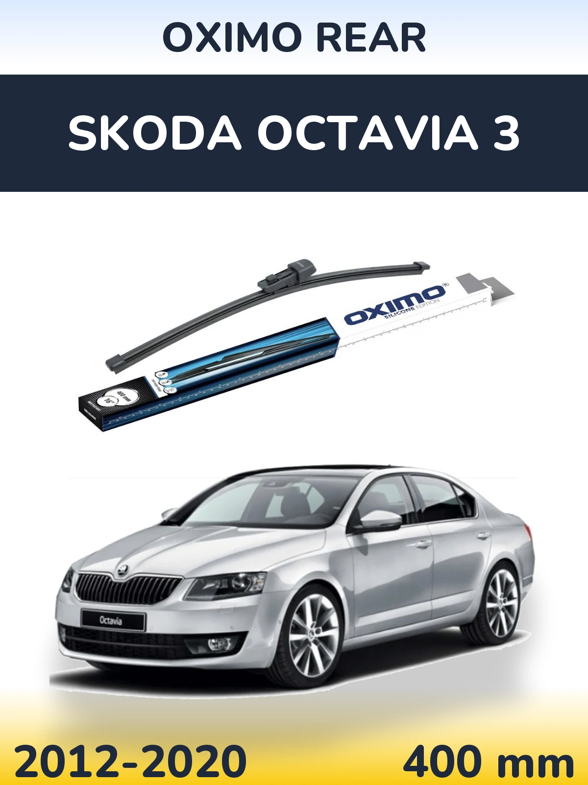 Tylna wycieraczka Oximo Rear 400 mm do Skoda Octavia 3 2012-2020