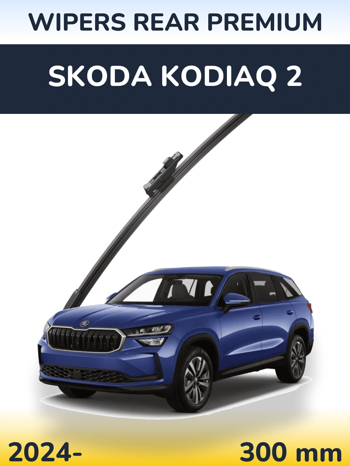 Задний дворник WIPERS REAR PREMIUM 300 мм для Skoda Kodiaq 2 2024-2026