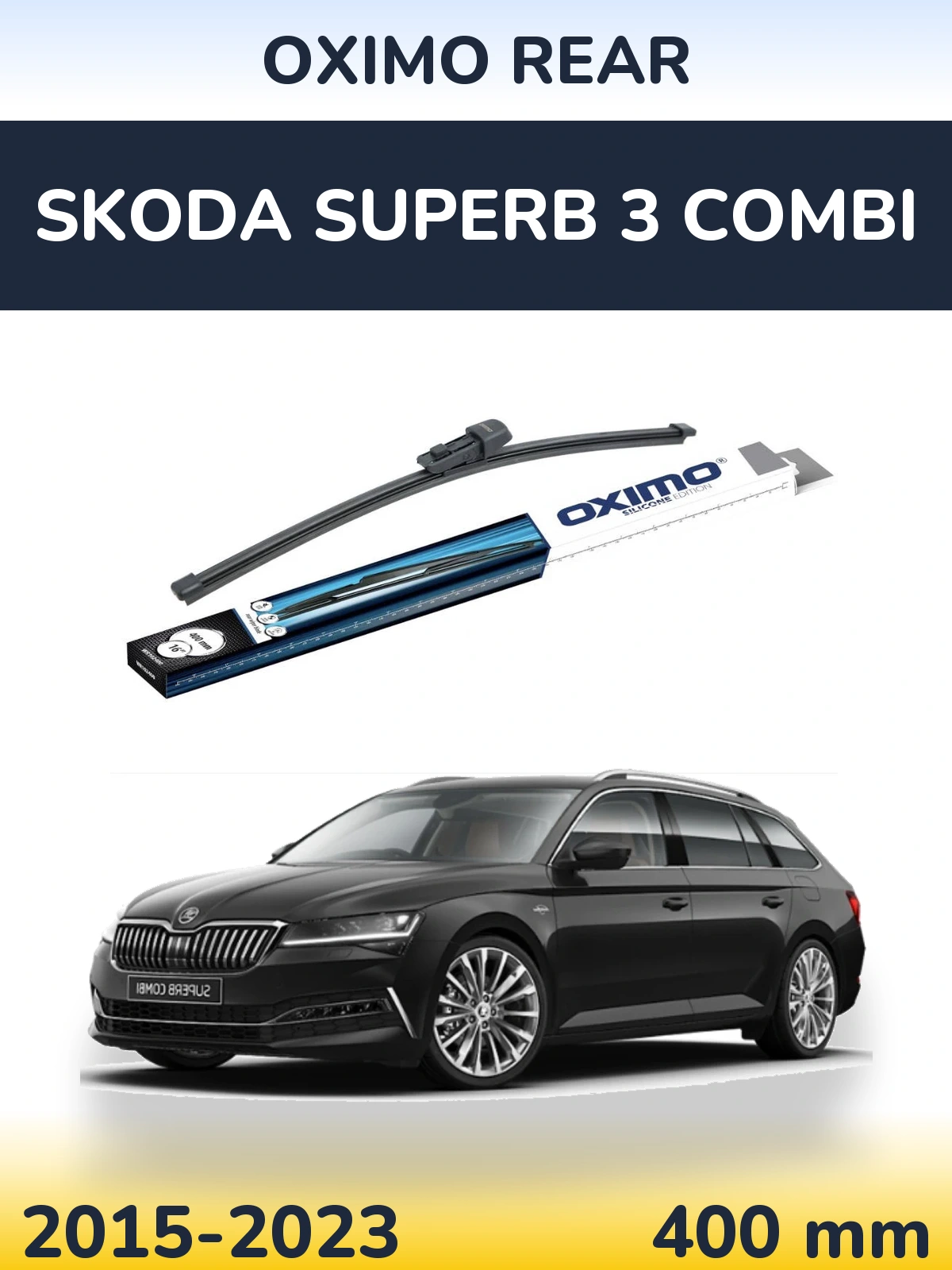 Tylna wycieraczka Oximo Rear 400 mm do Skoda Superb 3 Combi 2015-2023