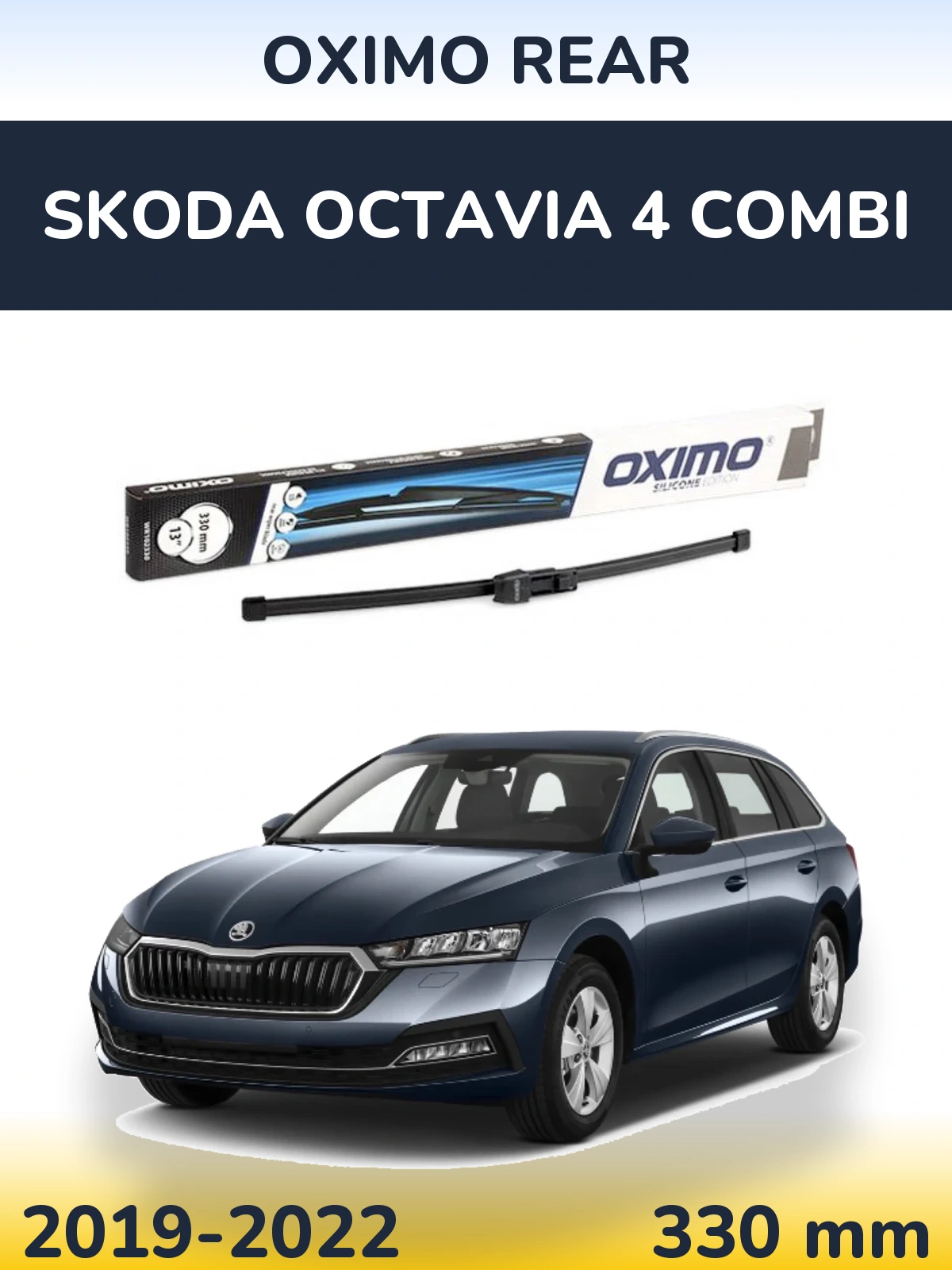 Tylna wycieraczka Oximo Rear 330 mm do Skoda Octavia 4 Combi 2019-2022