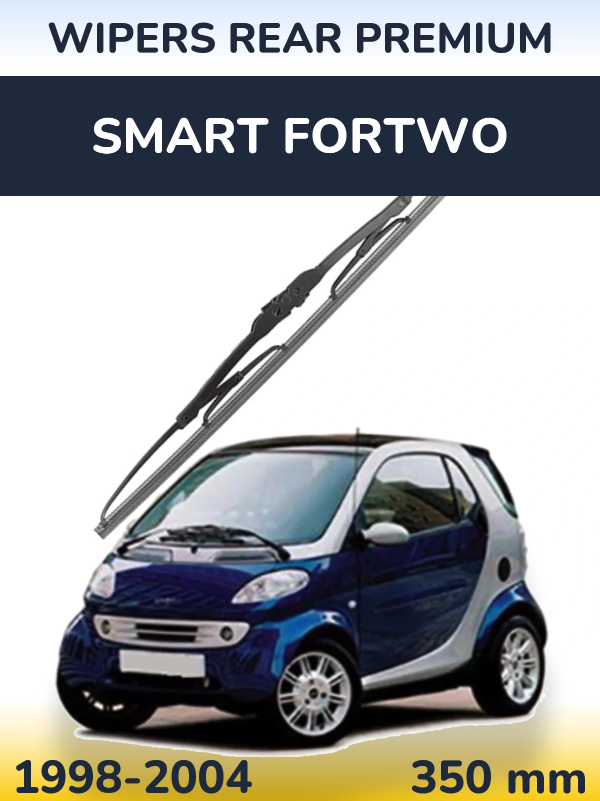 Tylna wycieraczka WIPERS REAR PREMIUM 350 mm do Smart Fortwo 1998-2004