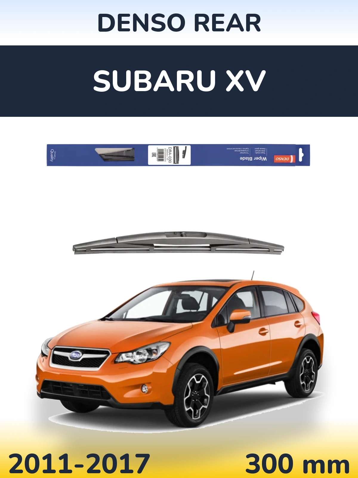 Tylna wycieraczka Denso Rear 300 mm do Subaru XV 2011-2017